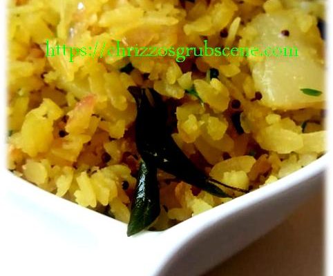 Poha/Fov/Flattened Rice Recipe