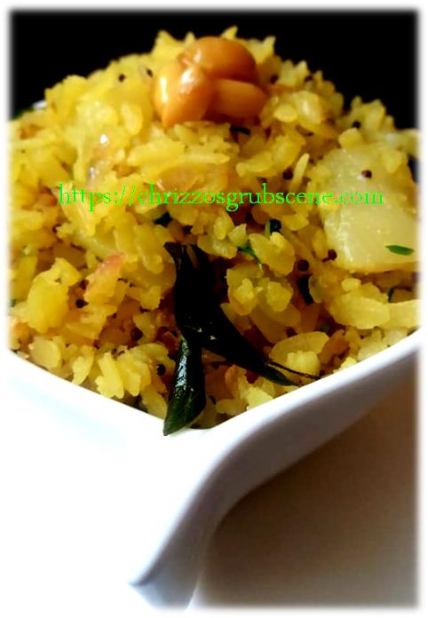 Poha/Fov/Flattened Rice Recipe