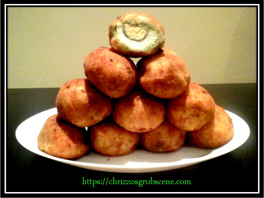 Egg & Chutney Potato Chop Recipe