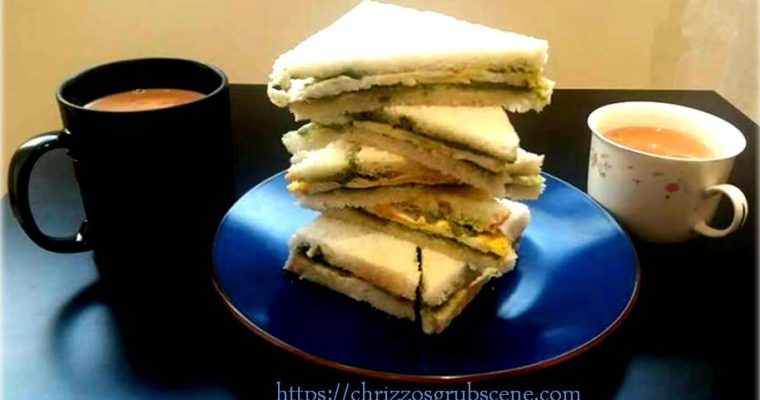 Goan Green Chutney Sandwich Recipe