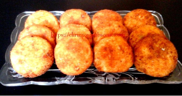 Chicken Chilly Fry Potato Chops Recipe