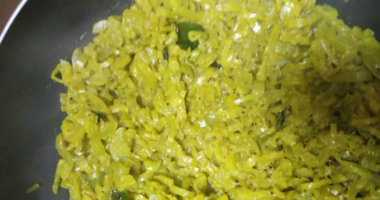 Snake Gourd Veg without Coconut Recipe