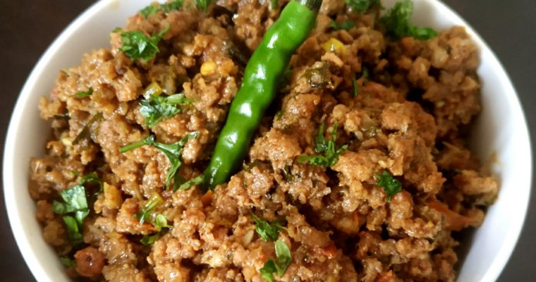 Recipe for Dry Mince or Stuffing Mince