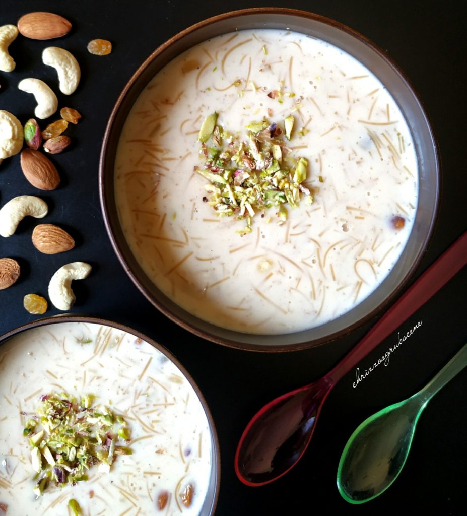 Simple Vermicelli Kheer Recipe - chrizzosgrubscene