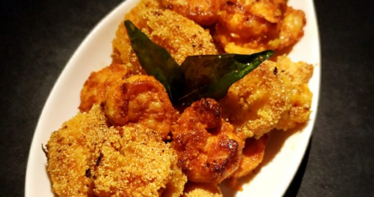 Simple & Quick Recipe for Pan Fried and Rawa Fried Prawns