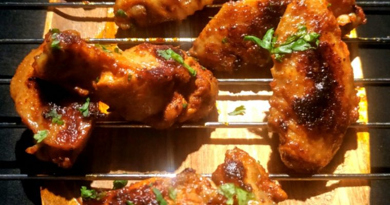 Recipe for Short Cut Racheado Chicken Wings