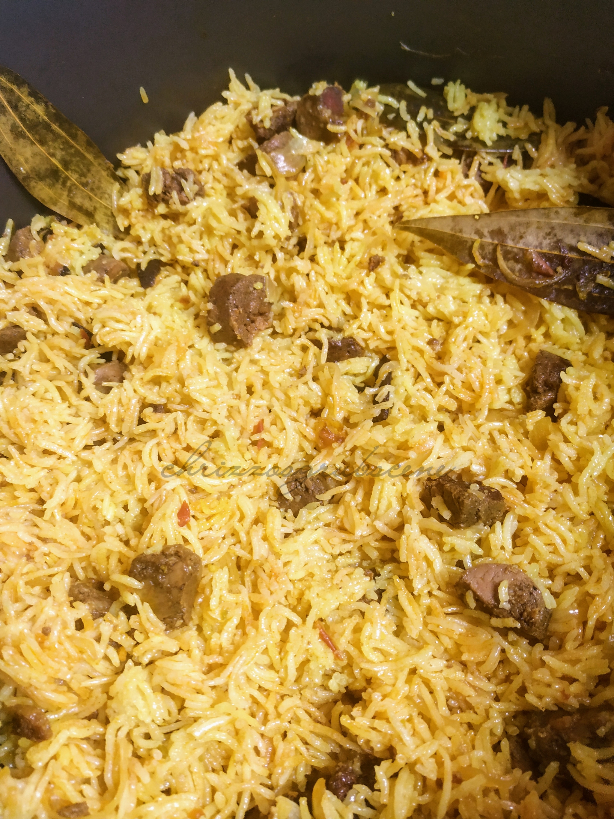 Recipe For Goan Sausage Choris Pulao Chrizzosgrubscene