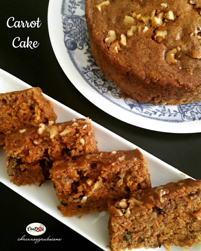 Recipe for Moist Carrot Cake