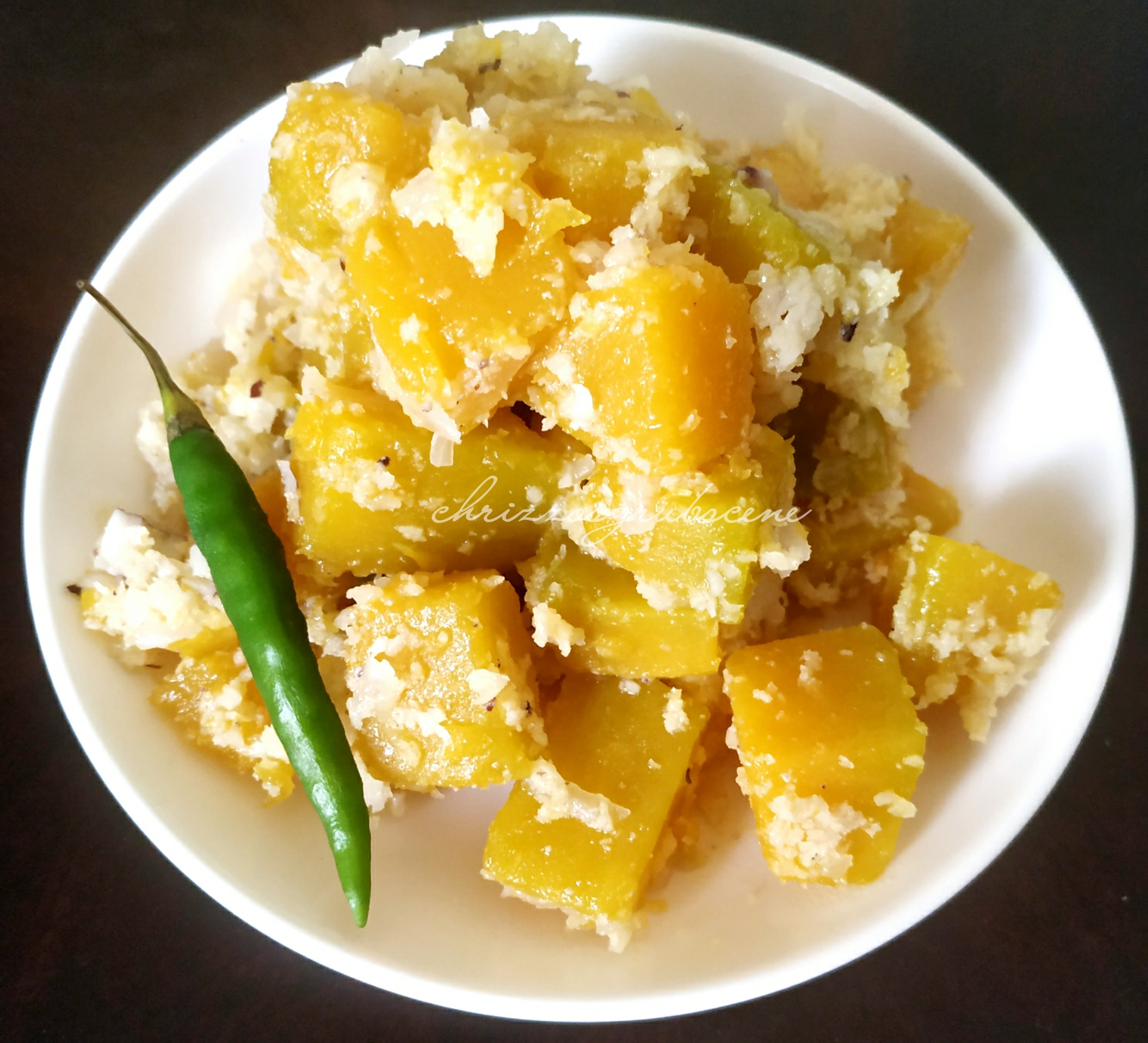 Simple No-fuss Recipe for Yellow Pumpkin