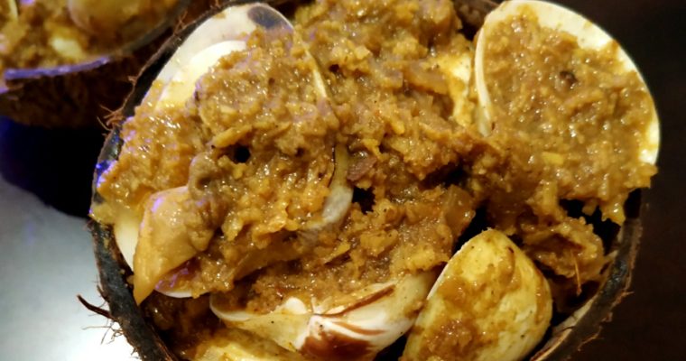 Recipe for Goan Tesreo/Clams Sukhem(Dry)