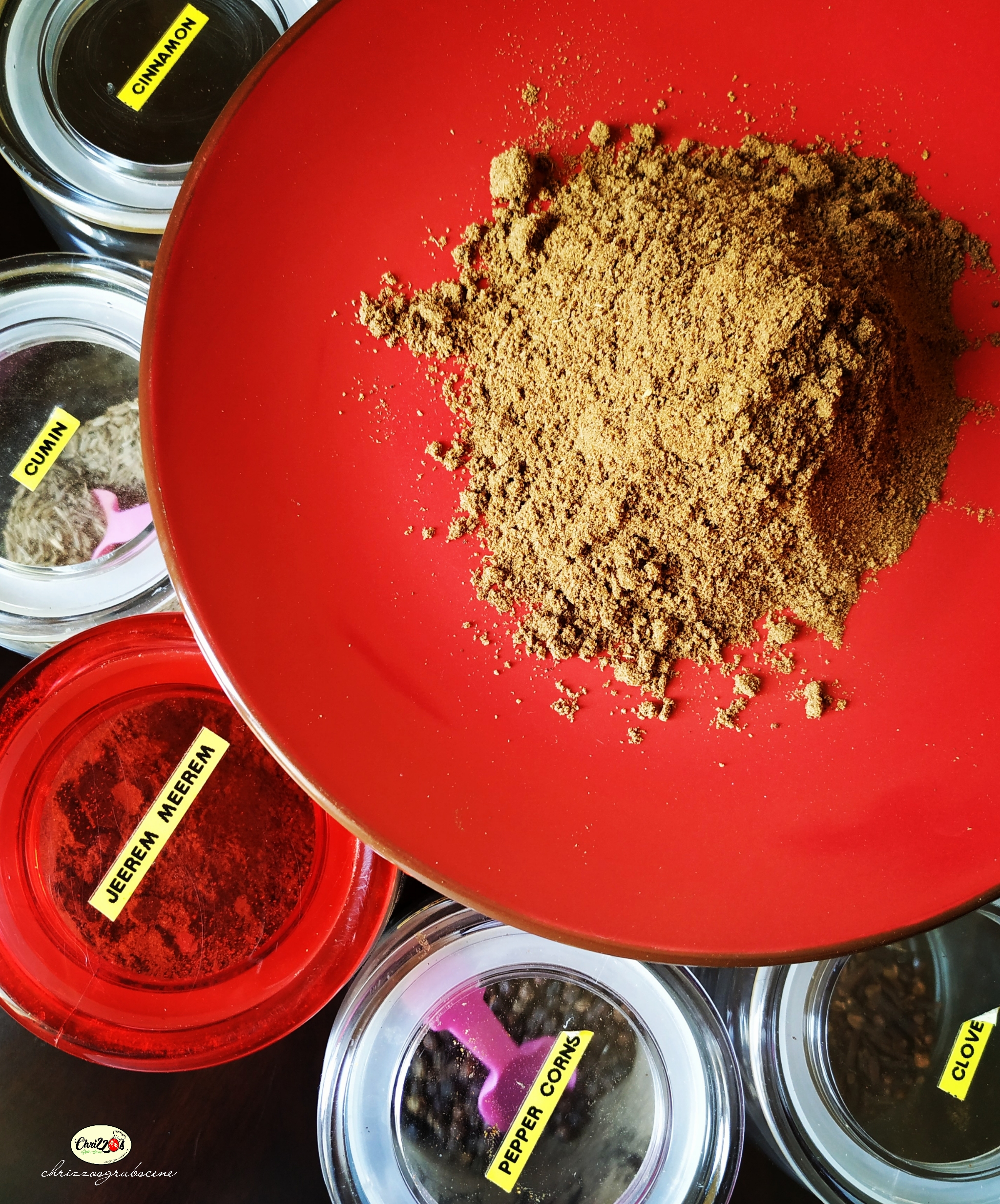 Recipe for Goan Jeerem Meerem Spice Powder