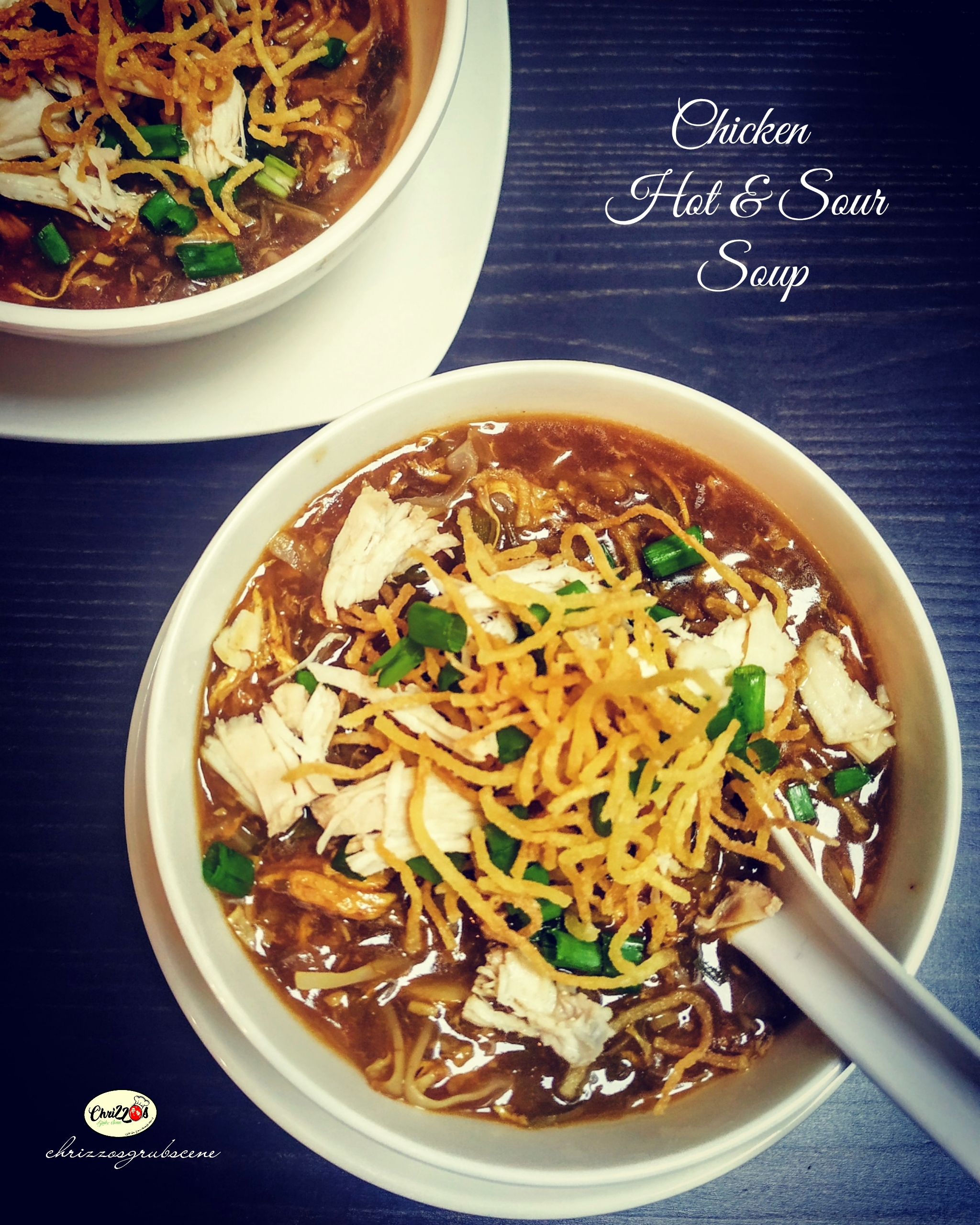 Recipe for Cart Style Indo-Chinese Hot & Sour Soup