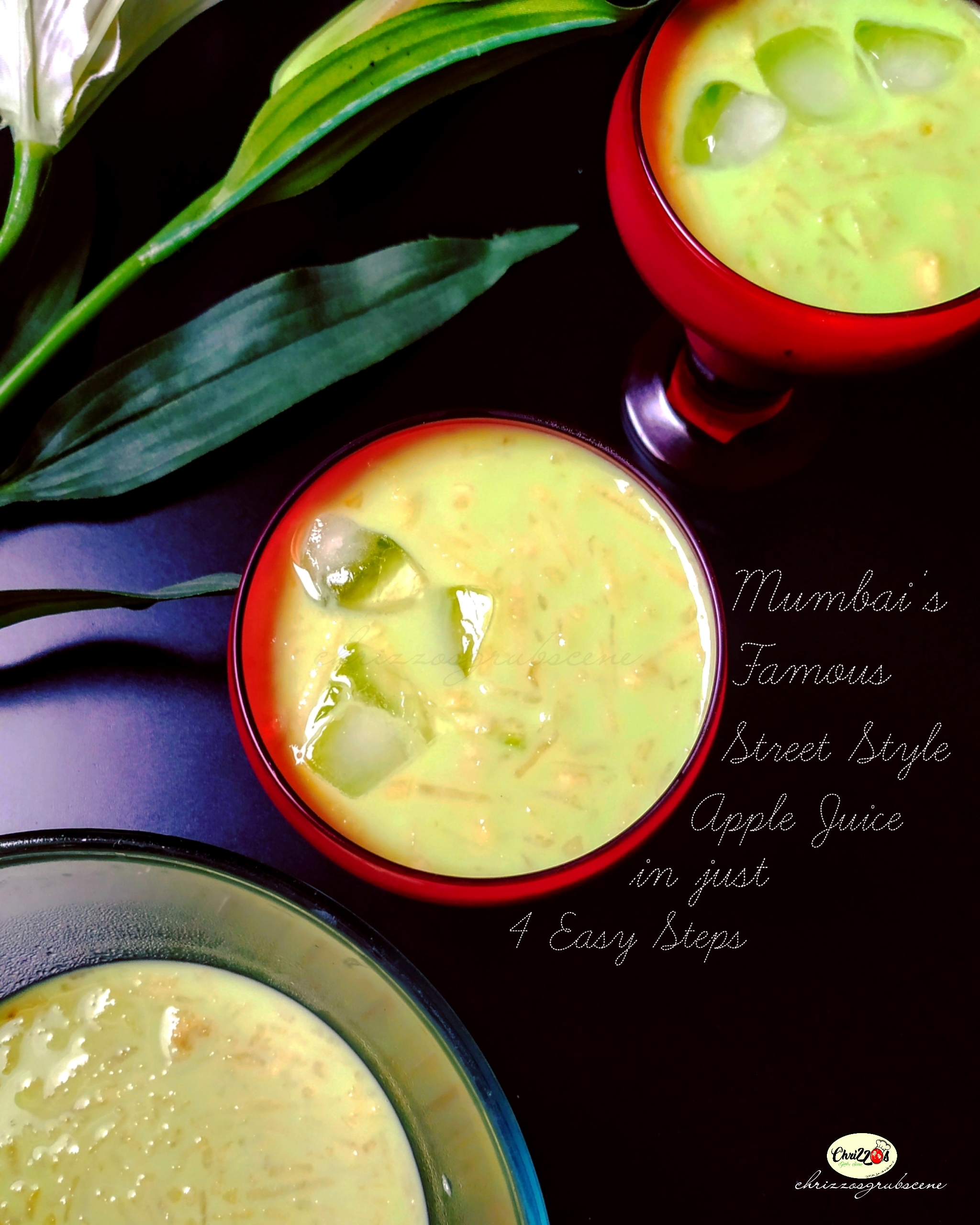 Recipe for Mumbai’s Famous Street Style Apple Juice in just 4 Easy Steps