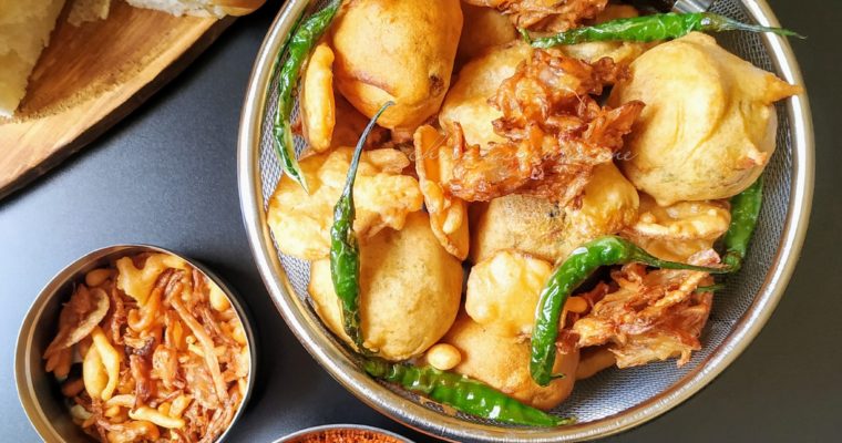 Recipe for Batata Vada & Kandha Batata Bhajjia