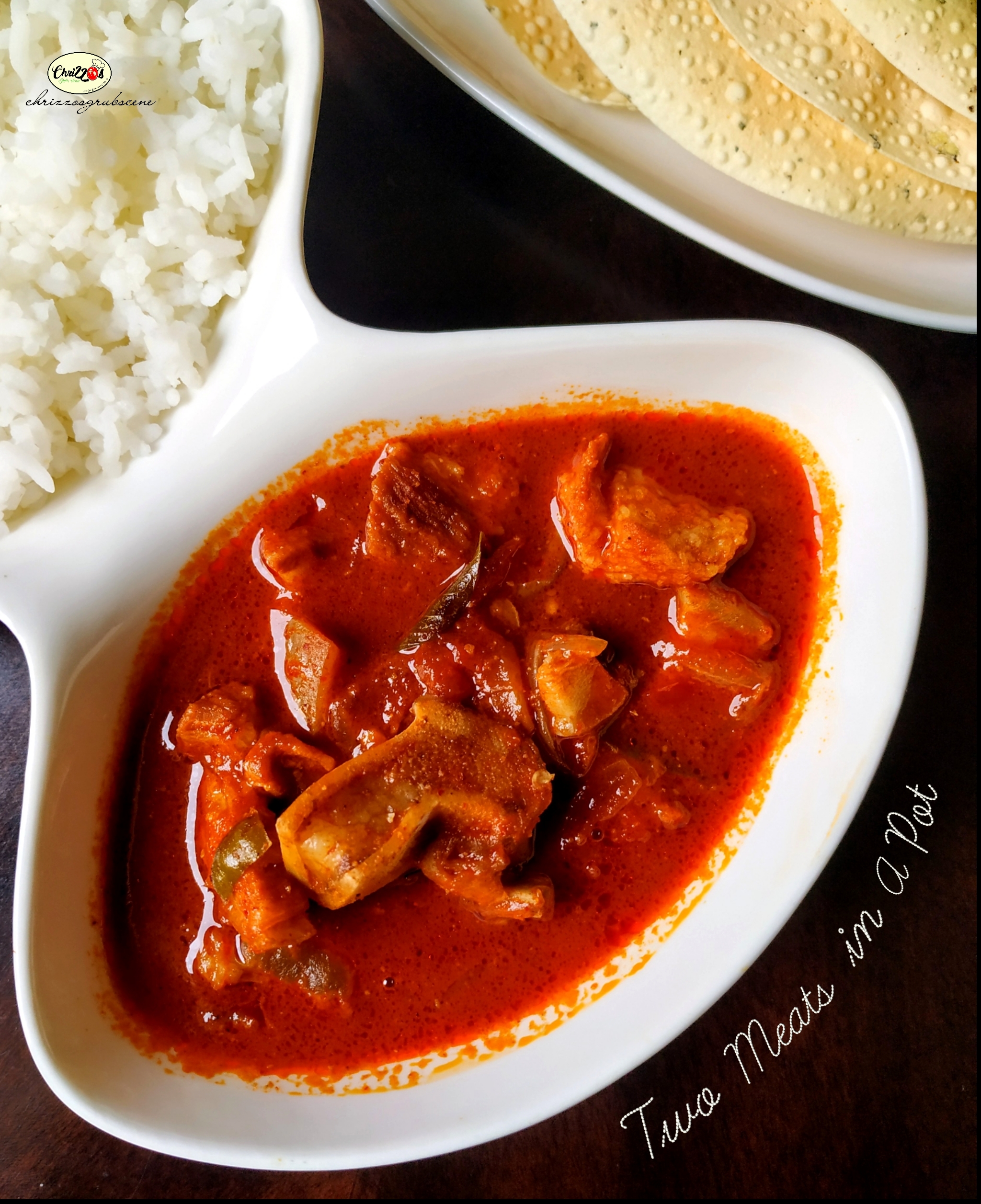 Recipe for Oil Free Curry with Two Meats in a Pot(Pork & Beef)