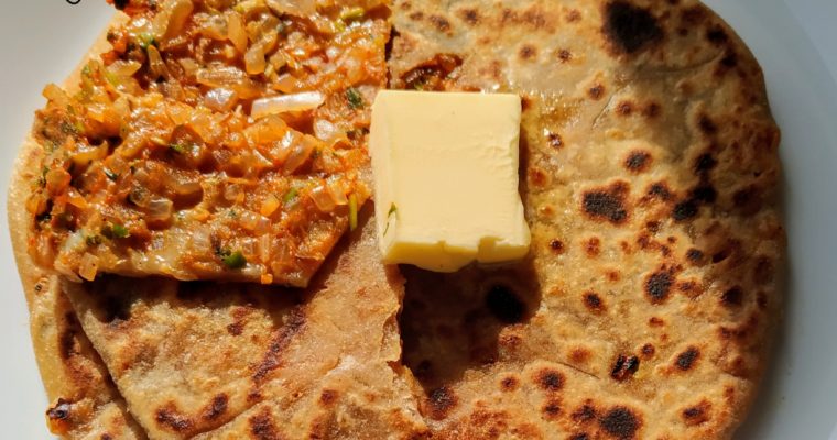 Recipe for Onion and Cheese Paratha