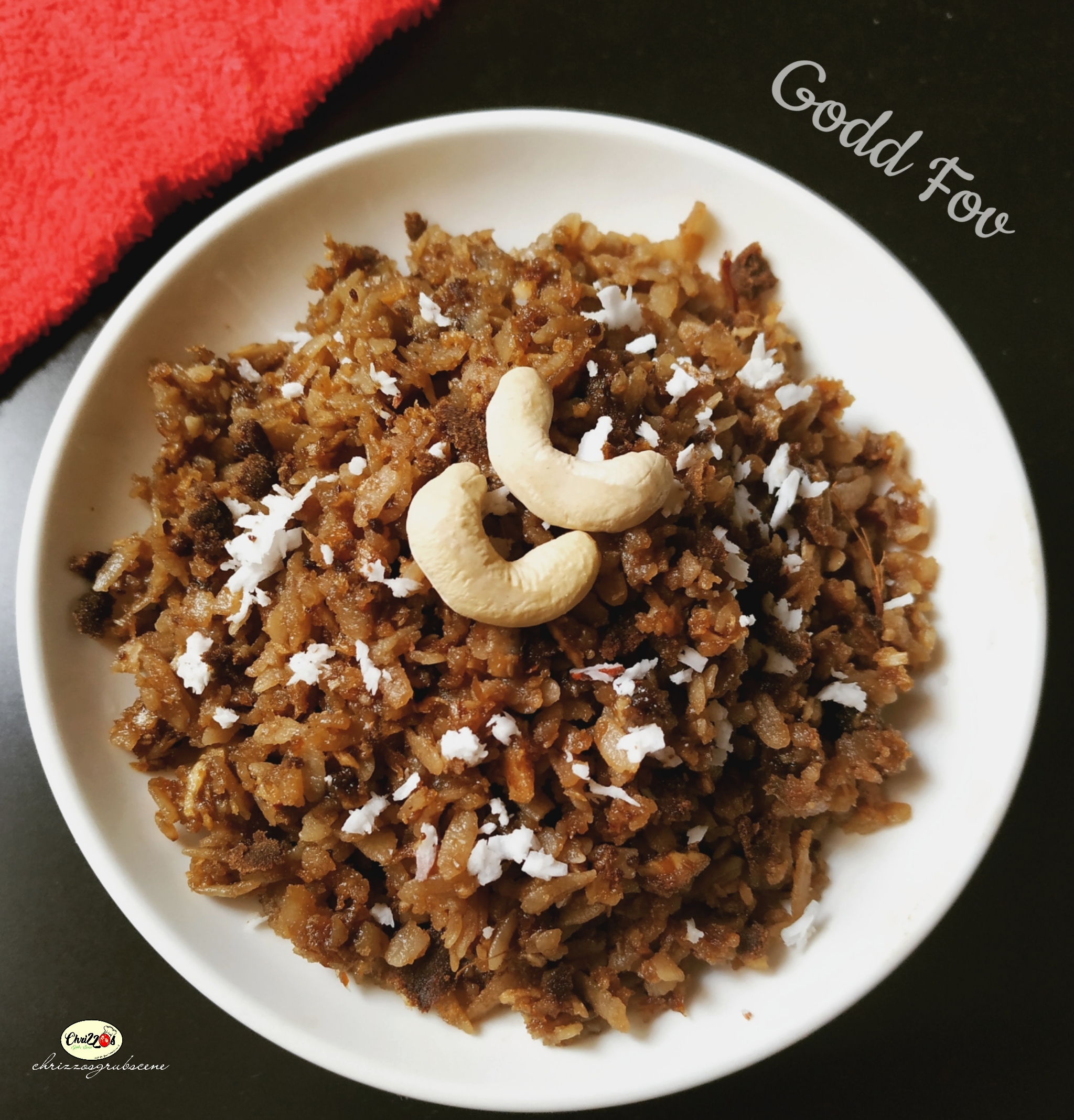 Recipe for No Cook Goddachem Fov(Sweet Poha)
