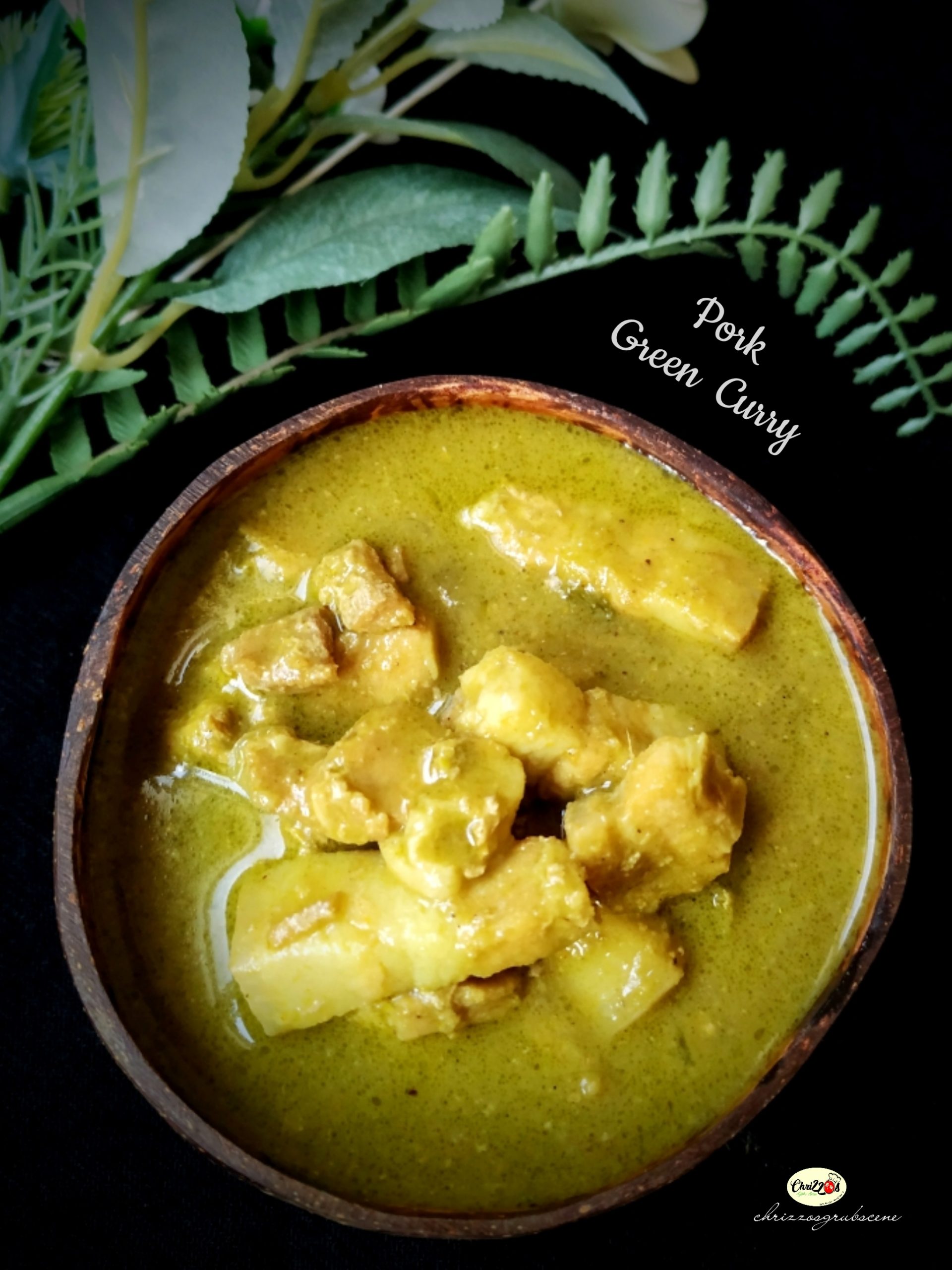 Recipe for Pork Green Curry