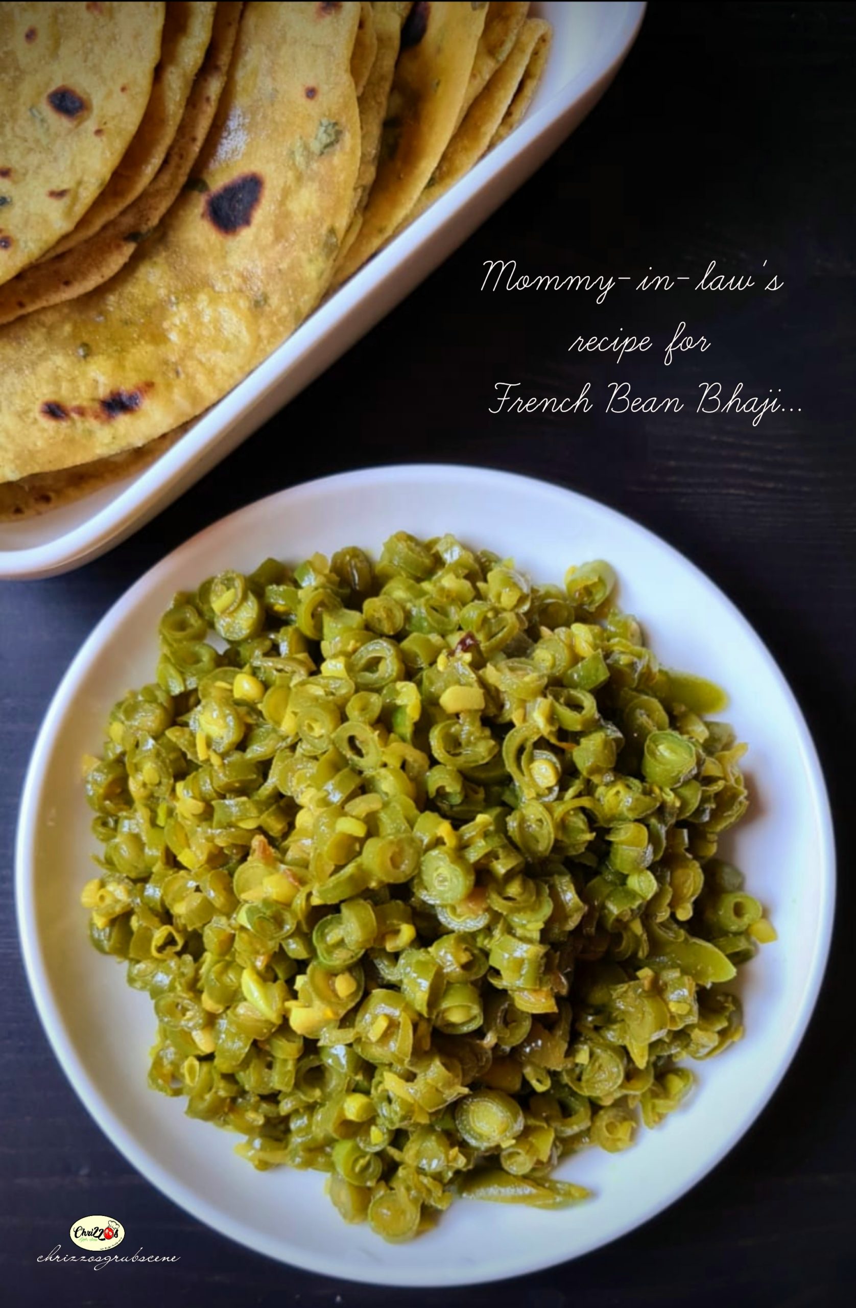 Recipe for Mommy-in-law’s French Bean Bhaji recipe