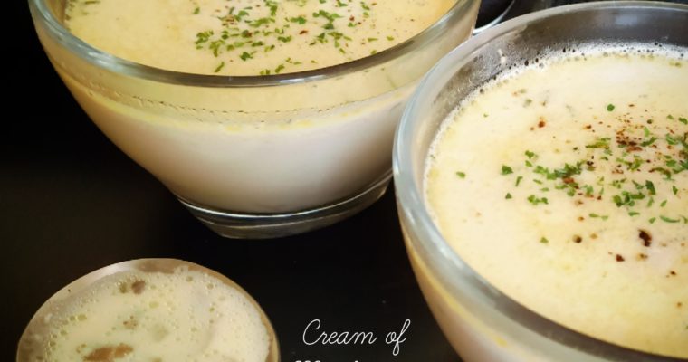 Recipe for Cream of Mushroom Soup