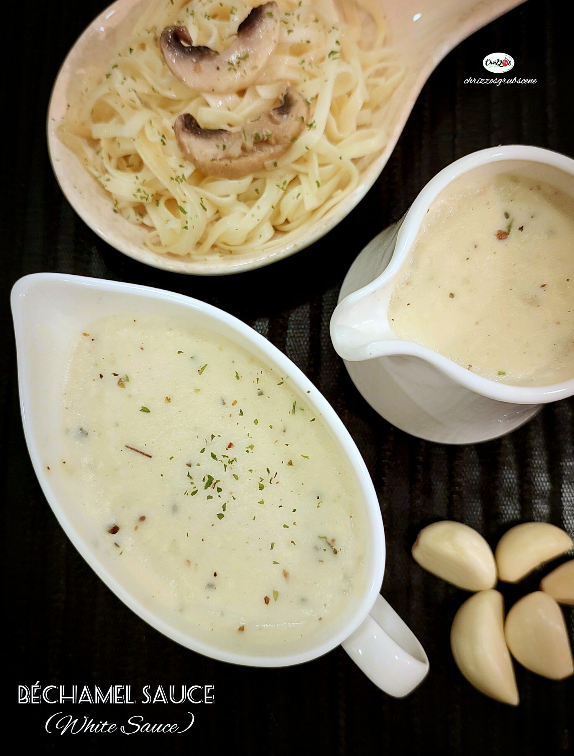 Recipe for White Sauce(Bèchamel Sauce)