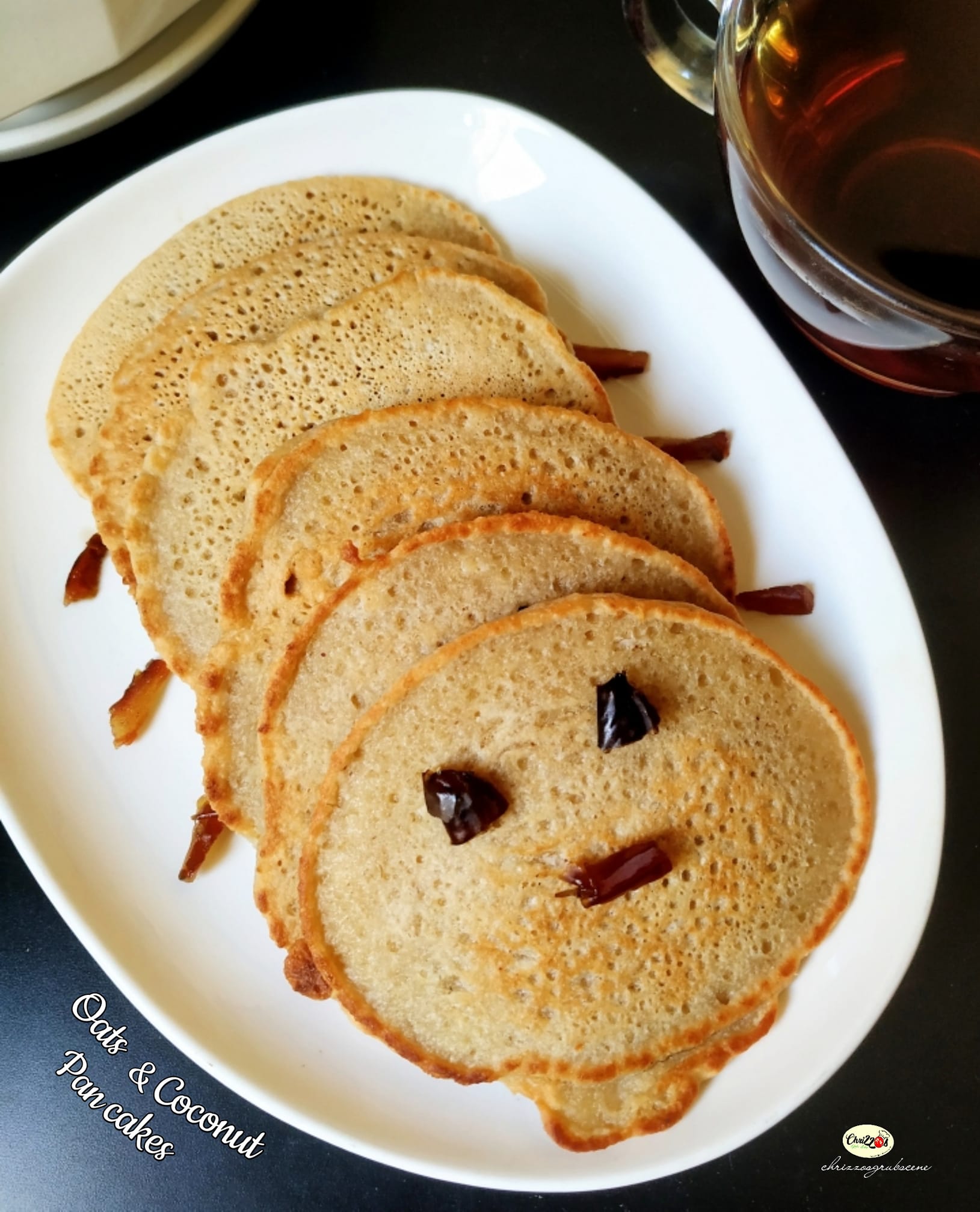 Recipe for Oats and Coconut Pancakes
