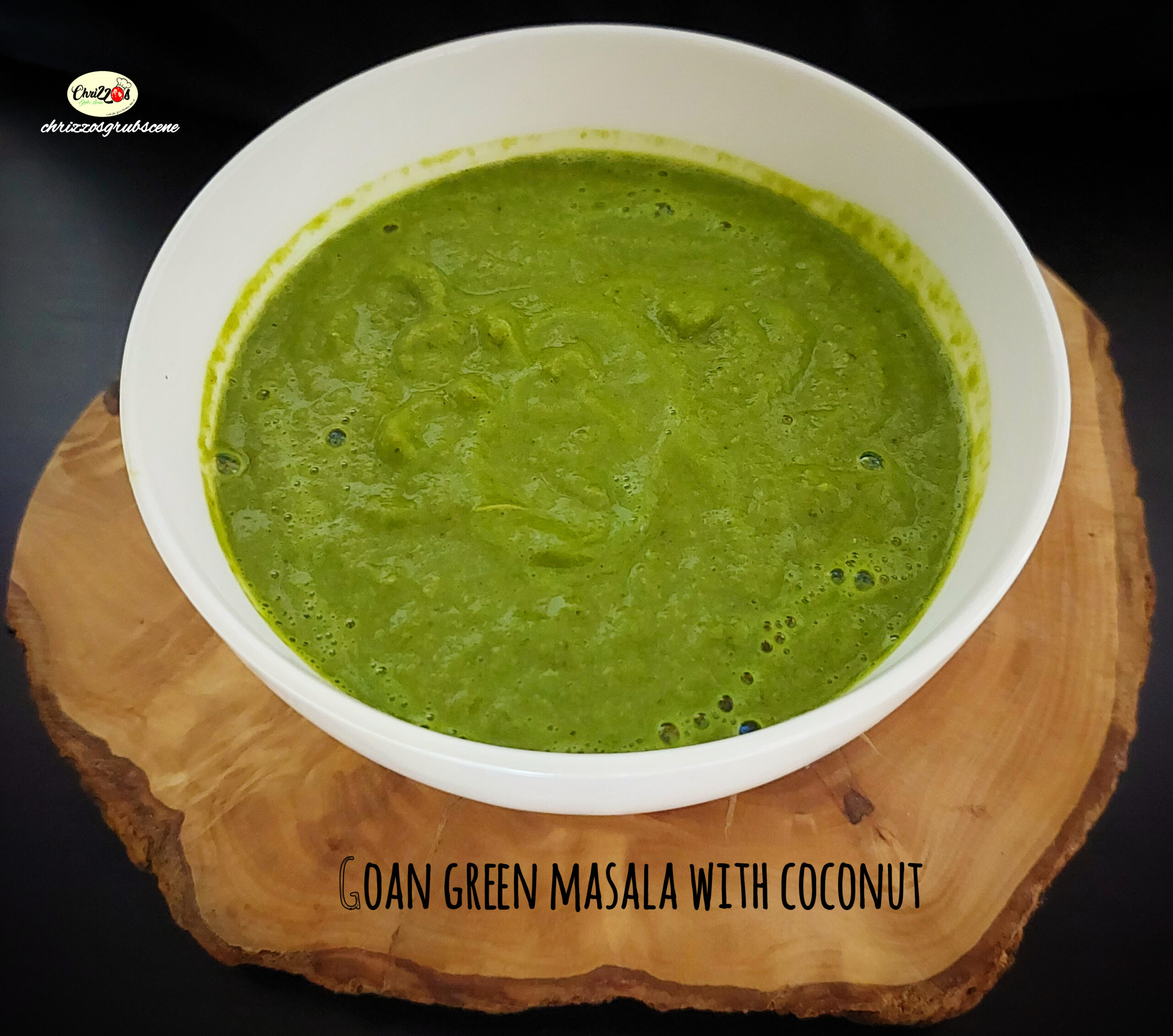 Recipe for Goan Green Masala with Coconut